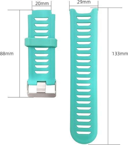 Cinturino per Garmin Forerunner 910XT, in silicone, accessorio di ricambio per orologio sportivo, cinturino di ricambio per Garmin 910XT - Ysert