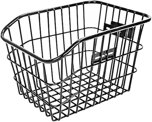 LOOR Cestino posteriore per bicicletta, impermeabile, in filo metallico, per la maggior parte delle bici posteriori - Ysert
