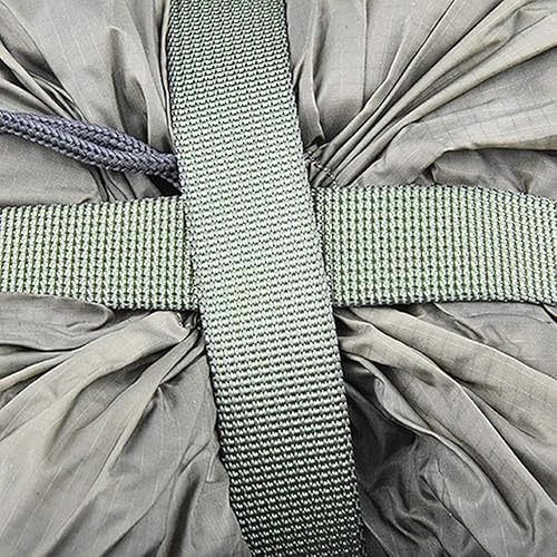 Sacco a pelo a compressione, in nylon, leggero, per campeggio, escursionismo, campeggio, attività all'aperto - Ysert