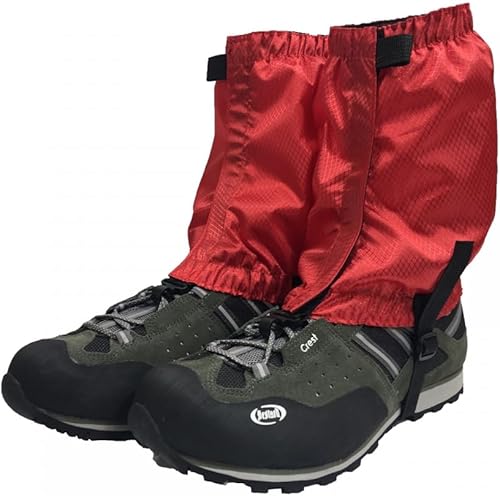 MiOYOOW 1 paio di ghette da trekking, ghette alla caviglia impermeabili ghette per caccia, escursionismo, passeggiate e zaino - Ysert