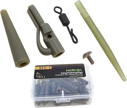 Attrezzature per la pesca alla carpa, accessori per terminali girevoli e clip di sicurezza M5 - Ysert