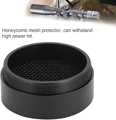 Dispositivo Antiriflesso, Ottica Killflash Dispositivi Antiriflesso Copertura Protettiva per Parasole Antiriflesso in Lega di Alluminio Resistente per Trijicon SRS Dr 14X (40 mm) - Ysert