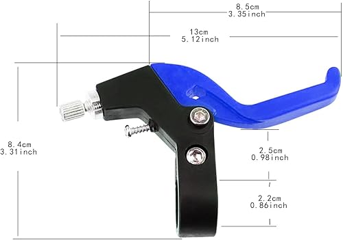 Leva Freno Bicicletta per Bambini Leve Freno Bici Freni Manubrio Parti Maniglia Freno Bici - Ysert