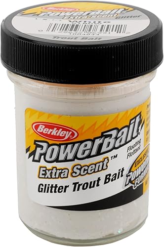 Berkley Powerbait Extra Scent, Esca trota glitterata, 50g - Ysert