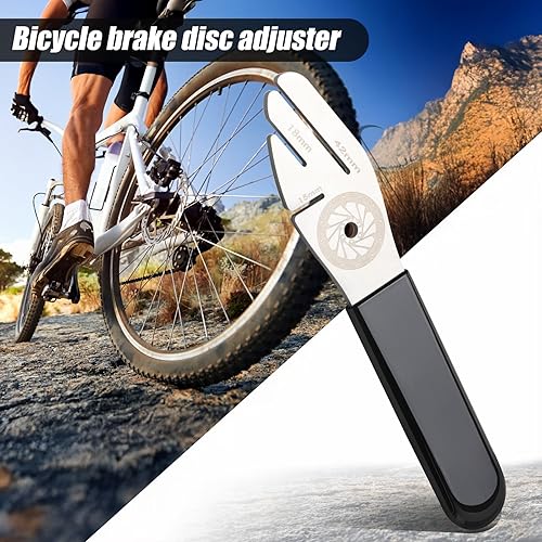 Chiave Disco Freno Bicicletta, Chiave per Freni A Disco, Strumento Allineamento della Bici, Acciaio Inox Addensato, Accessori per Biciclette, per la Manutenzione delle Biciclette - Ysert