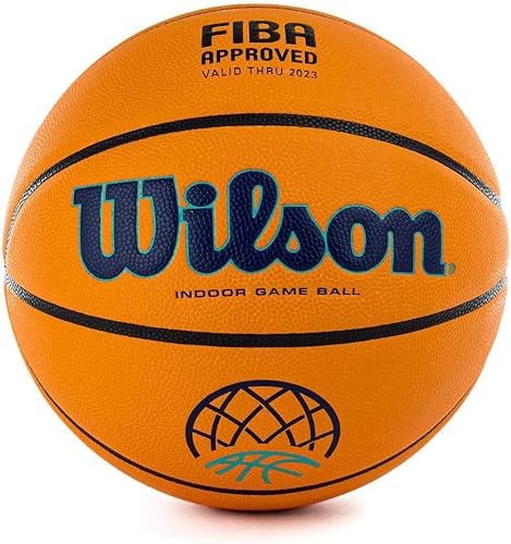 Wilson Pallone da Basket EVO NXT AFRICA LEAGUE, Pelle composita, Utilizzo Indoor - Ysert