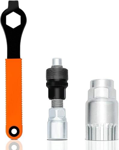 estrattore per manovella per Bicicletta e Strumento per Movimento Centrale con Chiave da 16 mm Set di Attrezzi per manovella per Bicicletta Strumento per Movimento Centrale per Bicicletta - Ysert