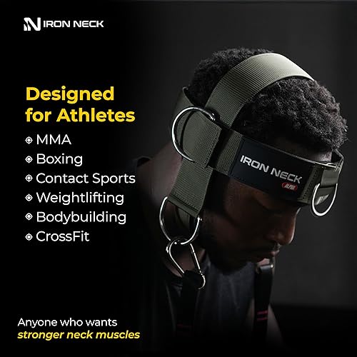 Alpha Harness – Advanced regolabile testa e sottogola – Ultimate Neck Trainer per casa e palestra - Ysert