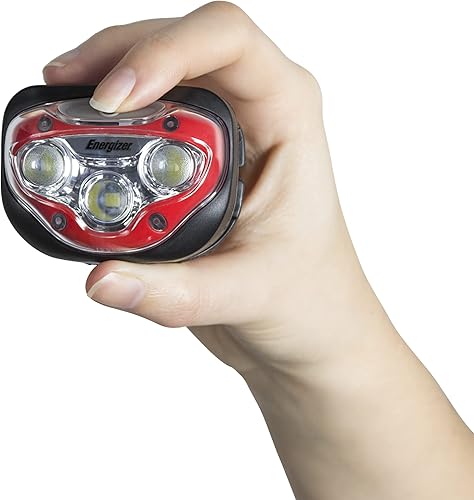 Energizer E300808800 Vision HD Lampada Frontale, Rosso - Ysert