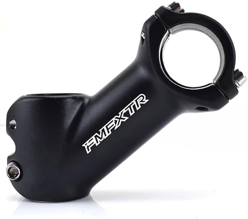 FOMTOR Attacco manubrio per bicicletta, 31,8 mm, 45 gradi, per mountain bike, BMX, MTB, bici da strada, 90 mm, nero - Ysert