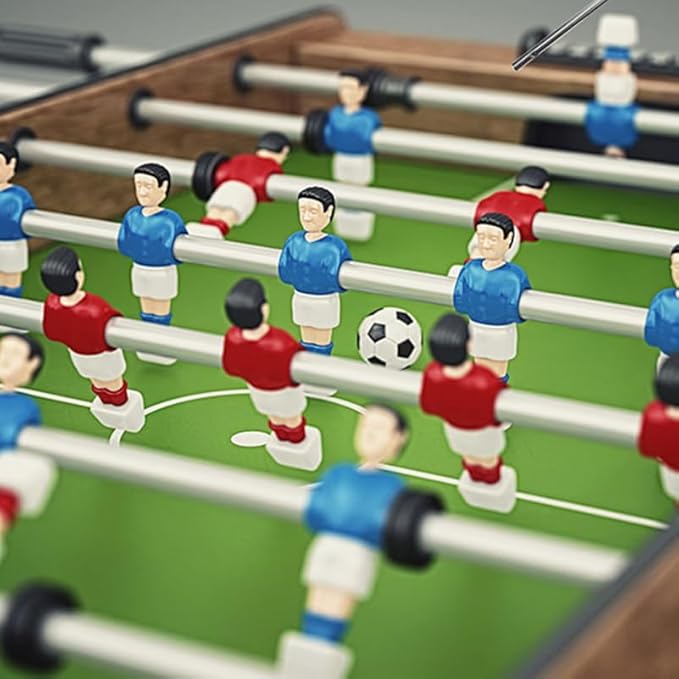 3pezzi Asta Operativa Metallo Per Calcio Balilla Accessori Per Macchina Da Calcio Da Tavolo Maniglia Resistente Per Adulti E Compatibile Con Tavoli Calcetto - Ysert