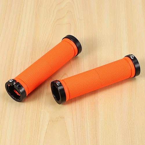 1 paio di manopole per manubrio bici BMX arancione - Ysert