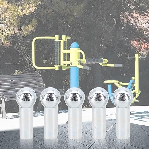 5 terminali a sfera per cavi per filo di acciaio, antenna, filo stendibiancheria, accessori di ricambio per cavi di casa e palestra (6 mm) - Ysert