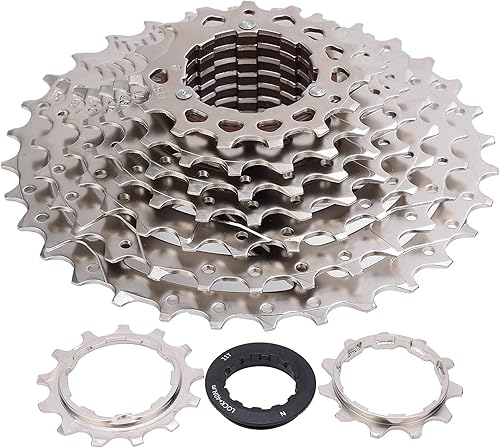 ruota libera a 9 velocità,Ruota libera bici, ruota libera da ciclismo, ruota libera bici a 9 velocità, pignone a cassetta per mountain bike 9 velocità 11‑32t Ruota libera bici da strada Mtb Parti di - Ysert