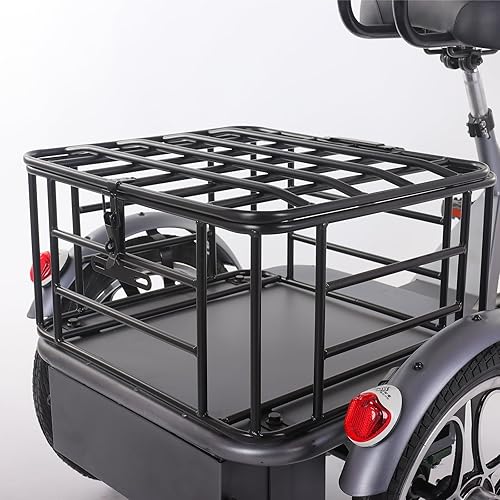 cysum Triciclo Elettrico Pieghevole, 16 pollici Tricycle E Bike per adulti uomo donna, bici elettrica da carico, batteria da 48 V 22 Ah, bici elettrica a 3 ruote - Ysert