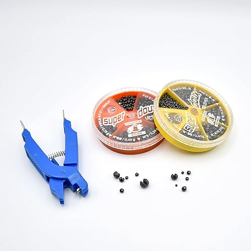 Set di 2 scatole di Piombi da Pesca, Piombo tenero Alta qualità e 1 levapiombi Pesca in Mare, Pesca acque Interne, Bolognese, Inglese, Feeder. - Ysert