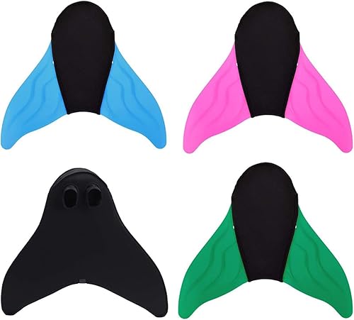 Pinne da nuoto Allenamento Flipper Sirena Pinna Nuotata Piede Flipper Piedi Subacquea Coda Monofin Pool Party - Ysert