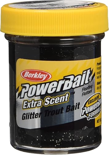 Berkley Powerbait Extra Scent, Esca trota glitterata, 50g - Ysert