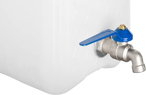 Tanica per acqua da 5 litri con rubinetto zincato, senza BPA, Contenitori Acqua Potabile da campeggio - Ysert