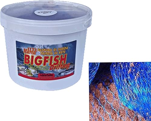 PASTURA PESCA TRAINA BOLENTINO SANGUE SARDE TRITATE IN RETE MARE DENTICI ORATE KG 10 - Ysert