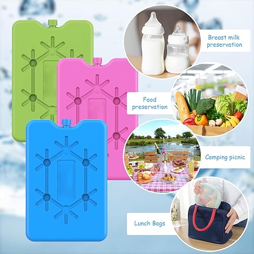 JOKILY Borsa refrigerante, per frigo, per frigo, per frigo, per frigo, extra sottile, capacità di raffreddamento per viaggi, campeggio - Ysert