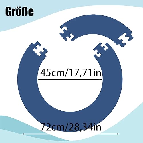 Dart Catchring Surround, anello di raccolta surround per la protezione della parete backboard e facile da trasportare - Ysert