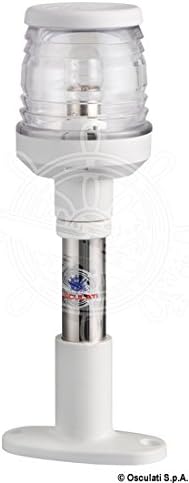 Asta con fanale Bianco 20 cm - Ysert