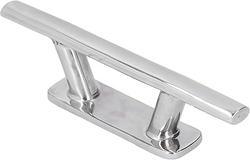 Fydun Bitta per Barca, 8 Pollici 200mm Bitte per Barche per Impieghi Gravosi in Acciaio Inox Tipo di Tubo Ellittico Molo di ormeggio Bitta per Corda da Coperta per Marine Yacht RV - Ysert