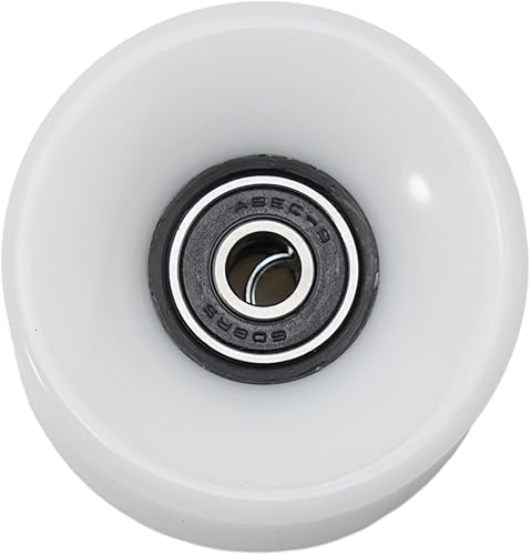 Ruote per skateboard e longboard, 4 pezzi, 78A, per skateboard e longboard ABEC-9, distanziali con cuscinetti ABEC-9, set per skateboard (arancione) - Ysert