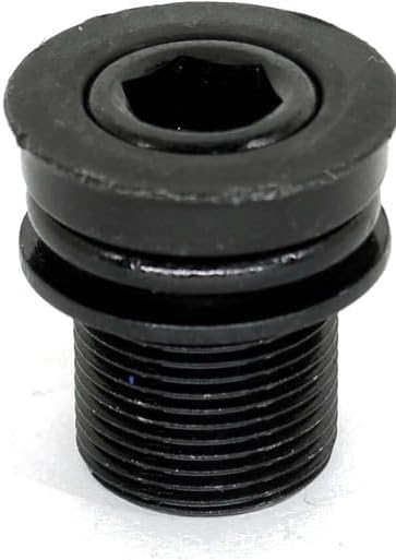 E13 4710751508552, Bulloni di Fissaggio/serraggio della pedivella di Ricambio e Kit autoestrattori, Nero, 0 - Ysert