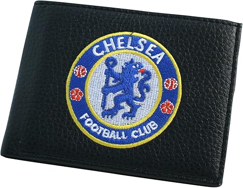 Chelsea F.C. Chelsea Crest Embroidered Leather Waller - Multi-Colour by - Ysert