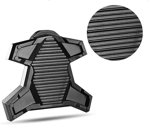 Adattatore per Pedale della Bicicletta, Compatibile con il Sistema di Pedali KEO Look, Nero, Plastica - Ysert