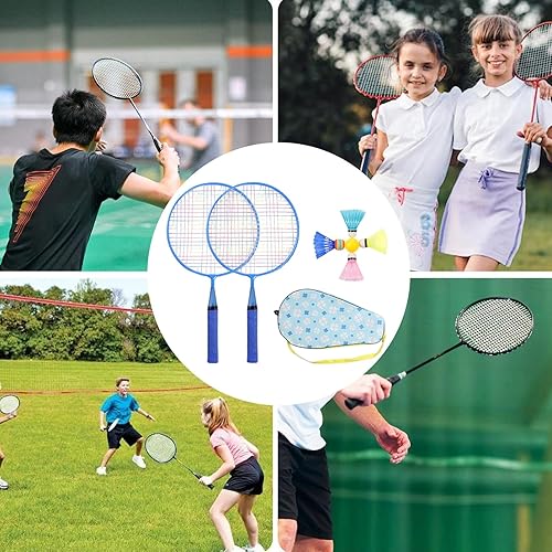 Racchetta da per bambini, racchetta da badminton, per attività in famiglia, adolescenti e giochi da società - Ysert
