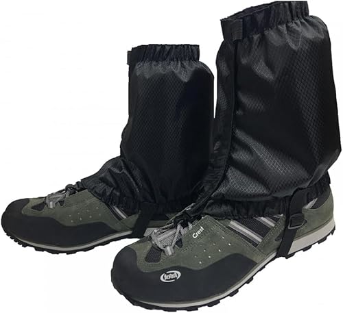 MiOYOOW 1 paio di ghette da trekking, ghette alla caviglia impermeabili ghette per caccia, escursionismo, passeggiate e zaino - Ysert
