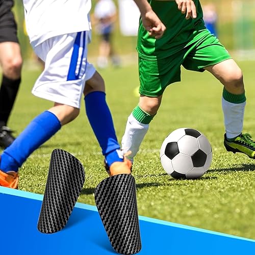 Mini Parastinchi da Calcio,1 Paio Mini Parastinchi da Calcio Set,Parastinchi in Miniatura Antiscivolo,Extra Piccolo Parastinchi,Calcio Equipaggiamento Protettivo,Piccoli Dispositivi di Parastinchi - Ysert