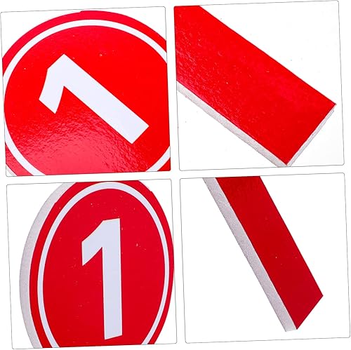 10 Pezzi in possesso di una targa palette elettorali Giochi Tavole punteggio maneggevoli placche segnapunti pagaia per il punteggio comodo tabellone di voto multiuso maneggiare - Ysert