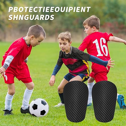 4 Pezzi Mini Parastinchi Calcio,Parastinchi Calcio Professionali,Leggero e Resistente, Adatto per Gli Sport con la Palla da Uomo, Donna e Bambino - Ysert