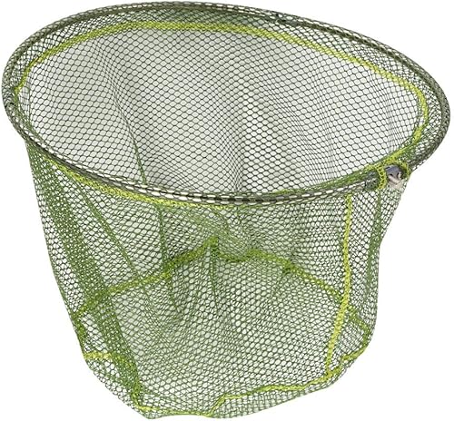Guadino per Pesci, Guadino per Pesca Galleggiante Portatile Rete per Cattura di Pesci Rete per Pesci Pieghevole Rete per Pesci a 3 Strati con interfaccia da 8 mm(Verde) - Ysert