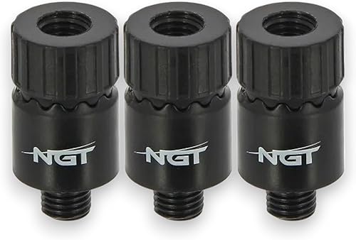 NGT - 6 connettori magnetici a sgancio rapido, per pesca alla carpa, allarme morso - Ysert