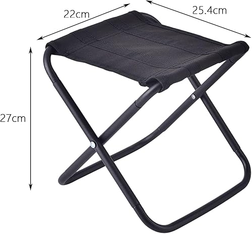 Perfeclan Sgabello da campeggio mini sedia sdraio portatile poggiapiedi sedia da campeggio poggiapiedi pieghevole poggiapiedi per lounge viaggi pesca terrazza escursionismo - Ysert
