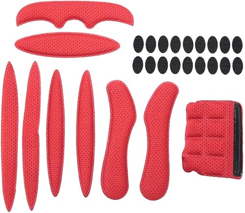 Imbottiture in Schiuma per Casco da Bici, Rivestimento Interno in Spugna per Casco da Bicicletta Protezione Comoda Sostituzione dei Cuscinetti(Inner Lining+Viscose) - Ysert