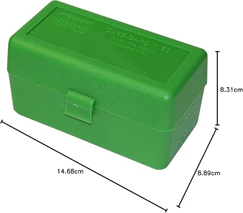 50 Round Scatola di munizioni per fucile 220 Swift 243 308 Win Contenitore per cartucce - Ysert
