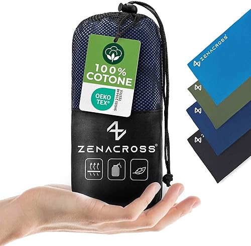 Sacco Lenzuolo da Viaggio - Sacco Letto Singolo Ultraleggero e Compatto - 100% Cotone - Saccoletto con Scomparto per Cuscino - Sacco Lenzuolo Cotone Singolo - Ysert