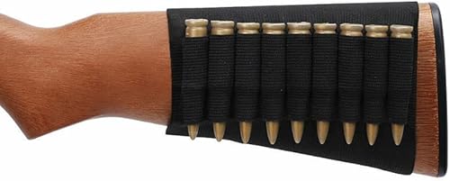 9 Colpi Munizioni in Nylon Calcio Supporto Peroli Porta Proiettili per Fucile Fucile da Caccia 7,62 X 39 Mm 30-30 38 357 243 - Ysert