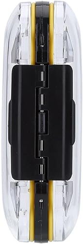 Scatola per la Pesca a Mosca, Scatola per Mosche a Doppia Faccia Impermeabile Scatola per Esche per la Pesca a Mosca Trasparente Facile da impugnare Leggera - Ysert