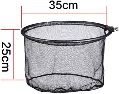 Asta telescopica per guadino da pesca, canna da pesca pieghevole con manico retrattile in fibra di carbonio per la pesca - Ysert