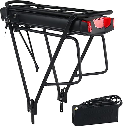 36V 20Ah batteria per bici elettrica con portapacchi per kit ruote di conversione Ebike - batteria al litio(0-3000W） (36V 20Ah 0-700W(LG4800 Cell)) - Ysert