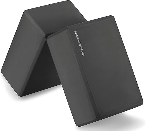 Fitvids - Tappetino da yoga universale ad alta densità, spessore 1,3 cm, resistente agli strappi, con cinghia da indossare e blocchi da yoga opzionali, multiplo - Ysert