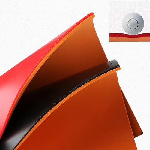 Foglio di gomma di per ping-pong, gomma di per ping-pong dura di gomma di attacco veloce spugna di per ping pong, gomma di ricambio della mazza da per ping-pong - Ysert