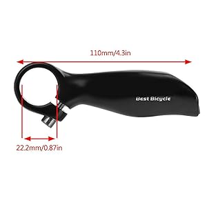 Estremità del Manubrio Della Barra della Bicicletta